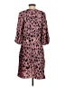 Good Hart 100% Polyester Print Pink Casual Dress Size S - photo 2