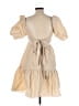 Wilfred 100% Polyester Tan Casual Dress Size M - photo 2