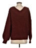 Zenana 100% Acrylic Solid Burgundy Pullover Sweater Size XS - photo 2