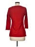 Merona Red 3/4 Sleeve Top Size M - photo 2