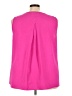 Cotton Bleu 100% Polyester Pink Sleeveless Blouse Size 3X - photo 2