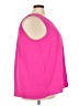 Cotton Bleu 100% Polyester Pink Sleeveless Blouse Size 3X - photo 4