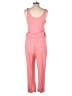 Michael Stars Solid Pink Jumpsuit Size Lg (2) - photo 2