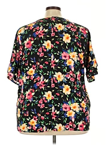 Haptics Short Sleeve Blouse (view 2)