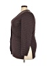 Theory 100% Polymide Houndstooth Burgundy Blazer Size L - photo 5