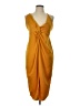 ASOS Yellow Cocktail Dress Size 12 - photo 1