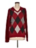 Express Argyle Red Pullover Sweater Size M - photo 1