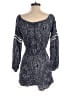 Glamorous 100% Polyester Paisley Blue Romper Size S - photo 2