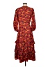 J.Crew Collection Paisley Red Cocktail Dress Size 00 - photo 2