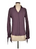 Express Purple Long Sleeve Blouse Size S - photo 1