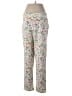 Lands' End Floral Ivory Casual Pants Size S - photo 2