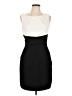 Symmetry Color Block Black Cocktail Dress Size 10 - photo 1