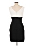 Symmetry Color Block Black Cocktail Dress Size 10 - photo 2
