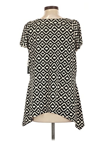 AB Studio Short Sleeve Blouse (view 2)