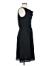 Lands' End 100% Polyester Solid Black Casual Dress Size 6 - photo 4