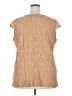 Denim 24/7 Tan Sleeveless Blouse One size - photo 2