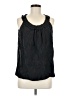 MICHAEL Michael Kors 100% Silk Black Sleeveless Silk Top Size 8 - photo 1