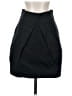 Bebe Solid Black Casual Skirt Size 4 - photo 1