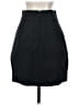 Bebe Solid Black Casual Skirt Size 4 - photo 2
