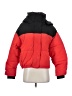 Zara 100% Polyester Color Block Red Snow Jacket Size S - photo 1