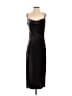 Unbranded 100% Polyester Solid Black Silver Cocktail Dress Size XS - photo 1