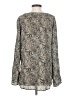 Motherhood 100% Polyester Gray Long Sleeve Blouse Size S - photo 2