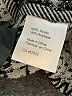 Assorted Brands 100% Acrylic Houndstooth Black Coat Size L - photo 7