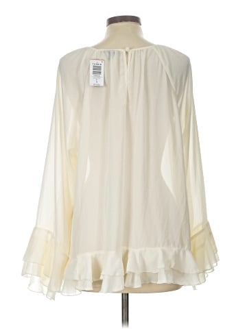 Torrid 3/4 Sleeve Blouse (view 2)