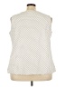 Roz & Ali Ivory Sleeveless Blouse Size 3X - photo 2