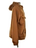 Unbranded 100% Polyester Brown Pullover Hoodie Size M - photo 4
