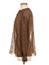 Vince. Brown Long Sleeve Blouse Size M - photo 5