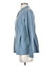 LOGO by Lori Goldstein Blue Cardigan Size S - photo 5