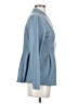 LOGO by Lori Goldstein Blue Cardigan Size S - photo 4
