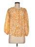 Tucker Orange 3/4 Sleeve Blouse Size M - photo 1