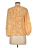 Tucker Orange 3/4 Sleeve Blouse Size M - photo 2
