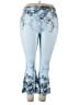 Unbranded 100% Polyester Blue Yoga Pants Size 2X - photo 1