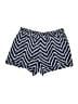 I.N. San Francisco 100% Polyester Chevron-herringbone Blue Shorts Size XL - photo 2