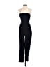 Vince Camuto 100% Polyester Solid Black Jumpsuit Size 2 - photo 1