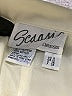 Scaasi 100% Acetate Solid Ivory Formal Skirt Size 6 - photo 4