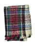 Unbranded Plaid Burgundy Red Scarf One size - photo 2