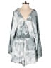 Shop Neighbor Tie-dye Gray Romper Size S - photo 1