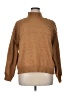 Nine West Solid Tan Turtleneck Sweater Size XL - photo 1