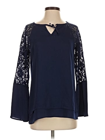 Neiman Marcus Long Sleeve Blouse (view 1)