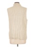 Liz Claiborne 100% Polyester Solid Ivory Vest Size L - photo 2