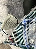 Vera Bradley 100% Polyester Plaid Gray Pullover Sweater Size S - photo 8