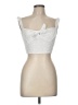 Nasty Gal Inc. Silver Sleeveless Top Size 6 - photo 1