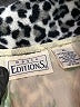 Basic Editions 100% Polyester Animal Print Silver Jacket Size XL - photo 6