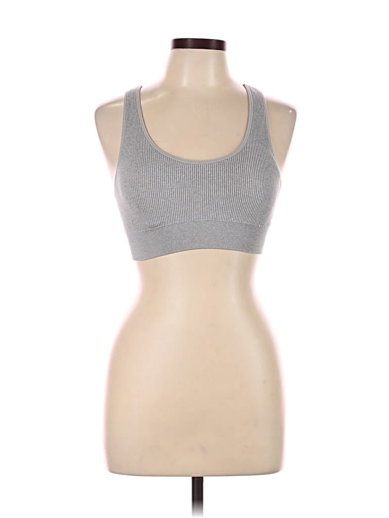 Pre-owned Aerie Sports Bra In Gray