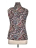 BCBGMAXAZRIA Paisley Gray Sleeveless Blouse Size XL - photo 2