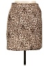 Shein Animal Print Brown Casual Skirt Size L - photo 1